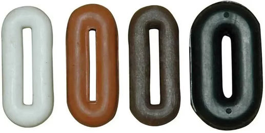 Produktbild von Gummi-Ring für Martingal von Umbria Equitazione in Schwarz oder Braun