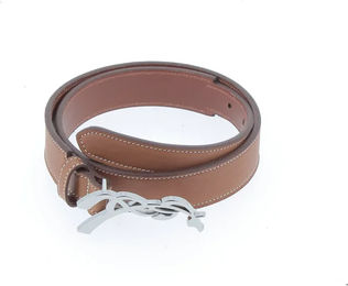Gürtel Pénélope Signature aus Leder Braun 75 cm Unisex – Bild 1 von 1