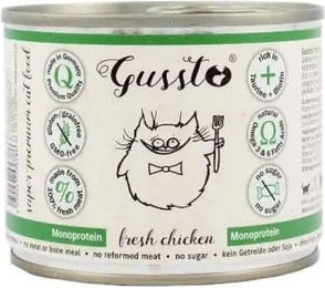 Gussto Katzen Nassfutter Huhn Stückchen in Sauce getreidefrei 6x200 g - 200 g – Bild 1 von 3