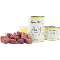Produktbild von Gussto Katzen Nassfutter Kalb Stückchen in Sauce getreidefrei 400 g - 400 g