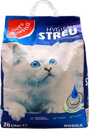 Gut & Günstig EDEKA Katzenstreu Hygiene Streu nicht klumpend 20 l – Bild 1 von 5