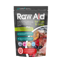 Produktbild von GWF Nutrition Raw Aid Nahrungsergänzung für Hunde und Katzen zur Unterstützung von Haut und Fell 500 g