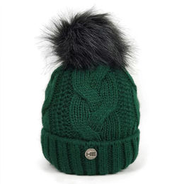 Produktbild von H&JOY Damen Wintermütze Aida aus Fleece in Grün Einheitsgröße