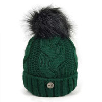 Produktbild von H&JOY Damen Wintermütze Aida aus Fleece in Grün Einheitsgröße