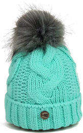 Produktbild von H&JOY Damen Wintermütze Aida aus Fleece in Grün Einheitsgröße
