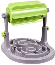 Produktbild von H&JOY Intelligenzspielzeug für Hunde und Welpen - Interaktives Futterleckage-Puzzle als Slow Feeder aus Kunststoff in Grün