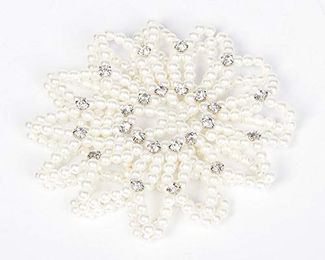 Haarnetz Perlen für Haare Frau Harry's Horse Crystal – Bild 1 von 3