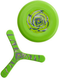 Haba Outdoor-Spielzeug Frisbee & Boomerang Bundle, (2-tlg) unisex neutral – Bild 1 von 5