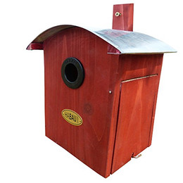 Produktbild von Habau 2964 Nistkasten Runddach rot