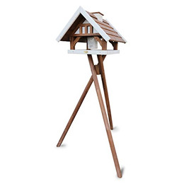 Produktbild von HABAU Vogelhaus Kanada 2 mit Futtersilo und Ständer