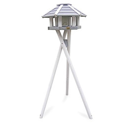 Produktbild von HABAU Vogelhaus mit Futtersilo und Ständer - 450 ml