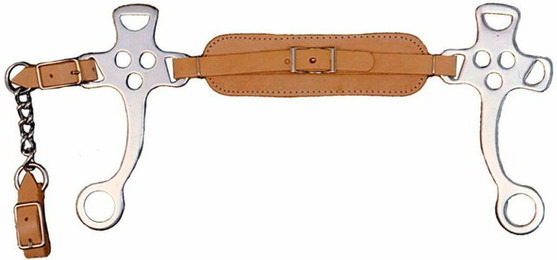 Produktbild von Hackamore mit kurzen Bügeln Tattini