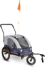 Produktbild von HAFENBANDE Fahrradanhänger Cabby M inkl. zwei Kupplungen - L 125 x B 67 x H 105 cm / bis 25 kg