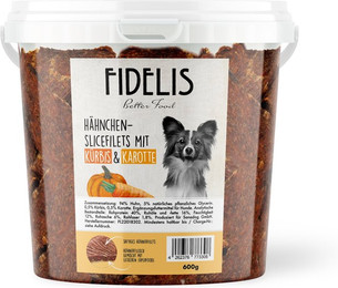 Produktbild von Hähnchen Slice Filet mit Kürbis und Karotte (600g-Eimer)