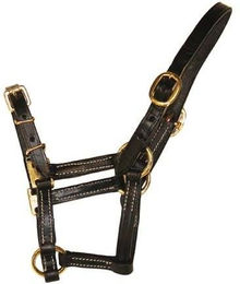 Produktbild von Halfter aus feinem Leder für Pferde HFI