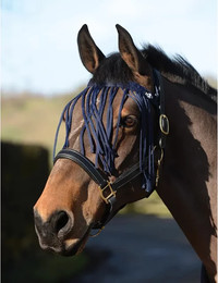 Produktbild von Halfter für Pferd Saxon Fly Fringe