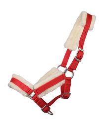 Produktbild von Halfter QHP Fohlenhalfter Faux fur