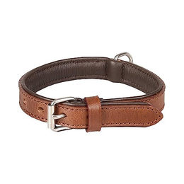 Halsband Arizona Leder Braun S 26-32 cm 20 mm – Bild 1 von 2