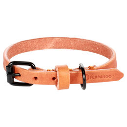 Halsband LEANO Cognac XS 21-26 cm 10 mm – Bild 1 von 2