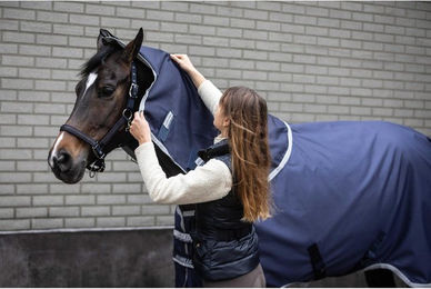 Produktbild von Halsdecke für Pferde Lami-Cell Armadillo 0g