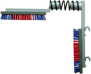 Halter mit Feder ohne Stallbürste Kerbl – Bild 1 von 2