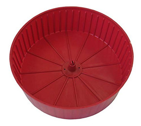 Produktbild von Hamsterrad Hamsterlaufrad Hamsterrolle Laufrad für Nager rot 19 cm
