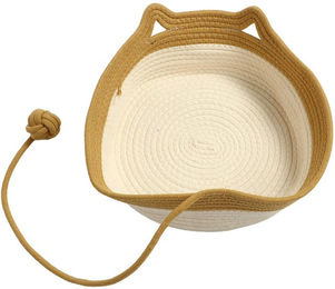 Produktbild von Handgewebtes Katzenbett aus Baumwollseil