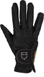 Handschuhe d'équitation avec logo pailleté femme Equestro d – Bild 1 von 5