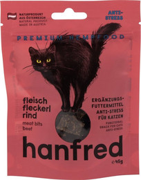 Produktbild von Hanfred Fleisch Fleckerl für Katzen - Rind