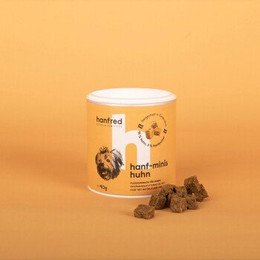 Produktbild von Hanfred Hanf Minis Huhn - 3 x 90 g