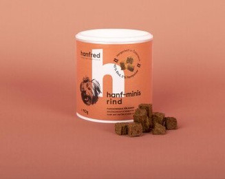 Produktbild von Hanfred Hanf Minis Rind - 3 x 90 g