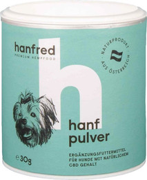 Produktbild von Hanfred Hanfpulver Hund - 30 g