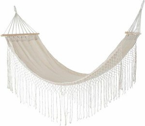 Produktbild von Hängematte aus Polyester Baumwolle Pin Fransen DKD Home Decor
