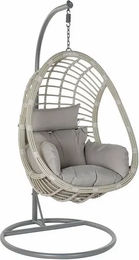 Produktbild von Hängender Gartenstuhl aus Aluminium und synthetischem Rattan DKD Home Decor