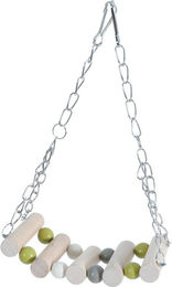 Produktbild von Hängeschaukel Holzbrücke und Kette für Wellensittiche Zolux