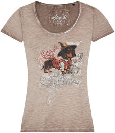 Produktbild von Hangowear Hundeleinen-Führungsstange Trachtenshirt Damen - GLADIS