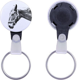 Produktbild von Hanoverian - unique keychain with a horse picture, handmade product, light and handy pendant from Art-Dog brand