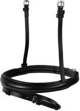 Produktbild von Hans Melzer Horse Equipment Hans Melzer Reithalfter konisch englisch kombiniert schwarz/silber WB (Warmblut)