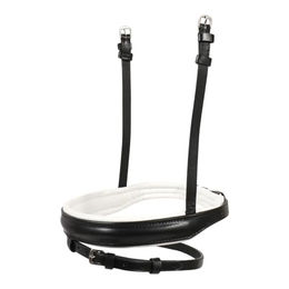 Hans Melzer Horse Equipment Reithalfter Hagen Lack schwarz englisch kombiniert Warmblut – Bild 1 von 2