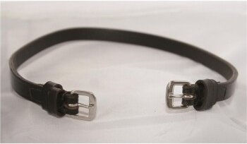 Hans Melzer Kehlriemen braun/silber Pony – Bild 1 von 2