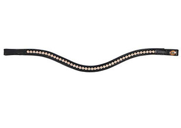 Hans Melzer Mechtersen Stirnriemen schwarz/silber – Bild 1 von 3