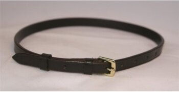 Hans Melzer Sperrriemen braun/messing Pony – Bild 1 von 2