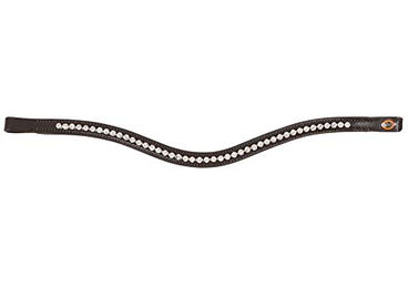 Hans Melzer Stirnriemen Wiesbaden braun Vollblut – Bild 1 von 3