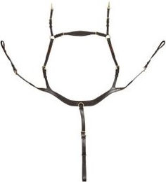 Hans Melzer Vorderzeug Balve braun/messing WB EXTRA (KB-Kaltblut) – Bild 1 von 2