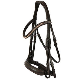 Hans Melzer Zügel feingummiert 15mm mit Stopper – Bild 1 von 3