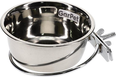 Produktbild von Happet Napf Edelstahlnapf zum Einhängen Schraub