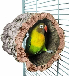 Produktbild von Happy Bird Natur Kork Höhle & Tunnel