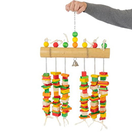 Produktbild von Happy Bird Tier-Intelligenzspielzeug Jumbo-Bamboo XL