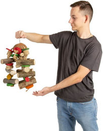 Produktbild von Happy Bird Vogelspielplatz Coconut UFO aus Java-Holz - 1 Stk.