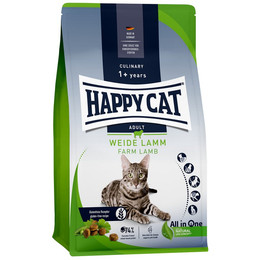 Produktbild von Happy Cat Culinary Adult Weide Lamm Katzen-Trockenfutter - 1,3 kg